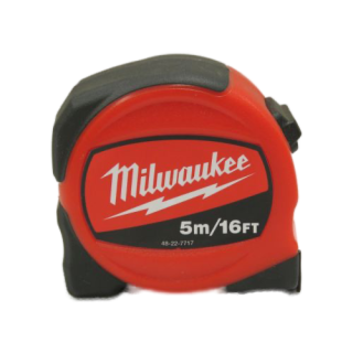 Milwaukee 5mtr metric/Imperial Slim Tape Measure