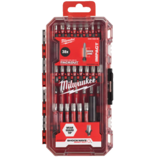 Milwaukee 38 Piece SHOCKWAVE Impact Duty Bit Set