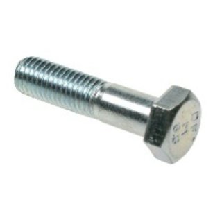 M16 x 40 Hex Head Bolt Gr 8.8 DIN931 BZP - Box of 25