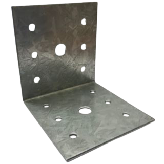 125mm x 125mm x 120mm x 3mm Contempory Right Angled bracket