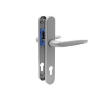 Sparta Quantum Lever-Lever Long Backplate Door Handle 92mm Pol Chr