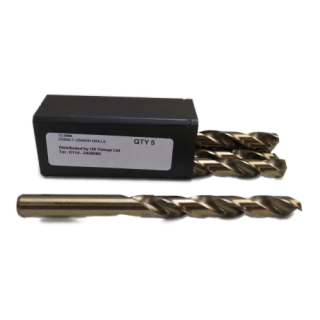 Cobalt HSS Drill Bit Ground Flute 3/16in