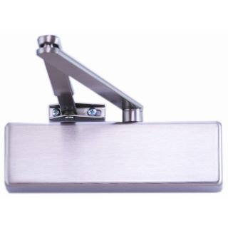 Boss TS4224 Silver Hydraulic Door Closer with arm size 2-4