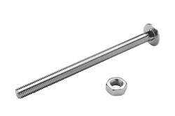 M5 x 25 Cup Square (Coach) Bolts A2SS