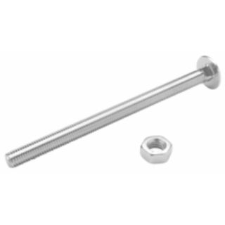 M10 x 65 Cup Square Coach Carriage Bolts BZP