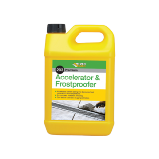 Everbuild 203 Accelerator and Frostproofer - 5 litre
