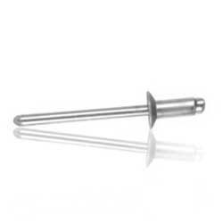 4mm x 16mm Aluminium Pop Rivets Countersunk Head