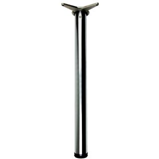 710mm x 60mm Table Leg Chrome