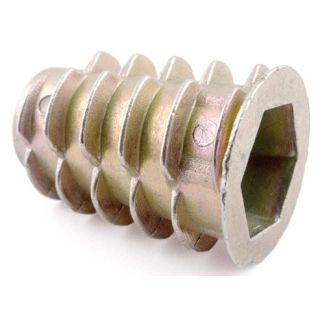 M6 x 20mm D Type Threaded Insert for Wood ZYP