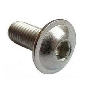 M5 x 16 Socket Button Flange head BZP
