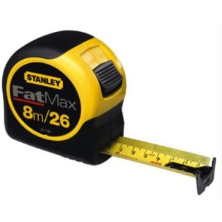 Stanley Fat Max 8m metric tape measure