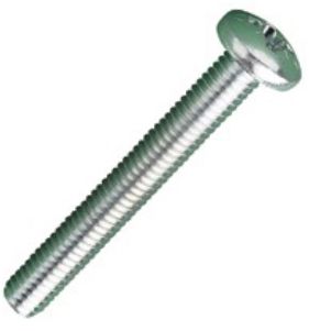 M5 X 10 POZI Pan Head Machine Screw BZP
