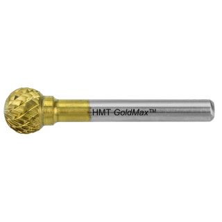 HMT GoldMax TCT Burr 6mm Ball per each