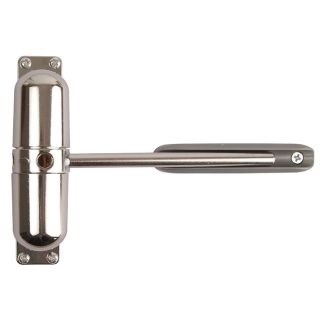 Gibcloser Surface Mounted Safety Door Closer Polished Chrome