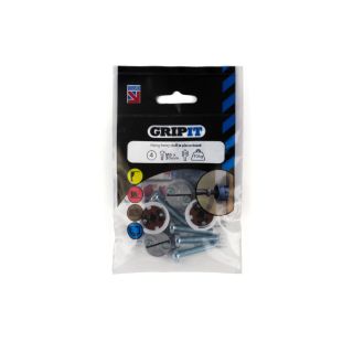 20mm Brown Gripit Pack of 4 Fixings