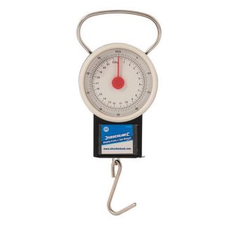 Silverline 22kg Hanging Scalesand Tape Measure