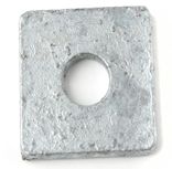 M12 x 40mm x 40mm x 5mm thick Square plate washers Galvanised