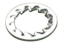 M20 Internal Shake Proof Lock Washer DIN6798 Overlap Tooth BZP