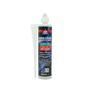 JCP High Load Vinylester Injection Resin Styrene Free 300ml Chemical Anchor
