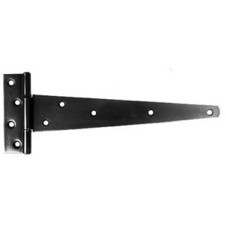150mm Tee Hinges Black