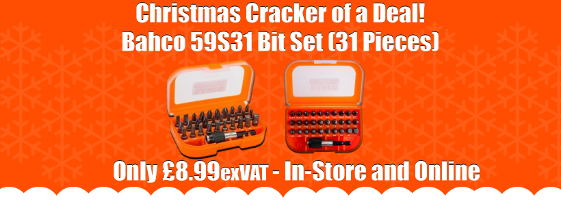 Bahco 59S31 Bit Set (31 Pieces)